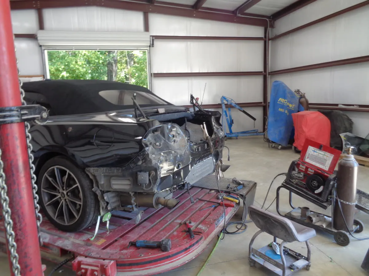 Frame Straightening at Ron's Body & Paint Shop, Rainbow City, AL